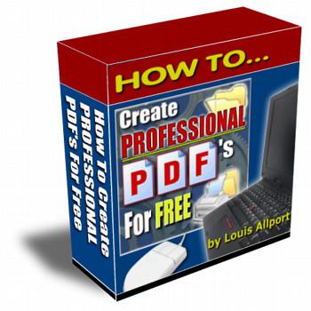 Create PDFs Free - Master Resale Rights